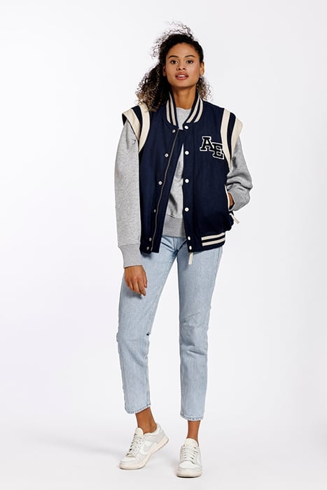 MAEVE JACKET NAVY / OFF WHITE 1