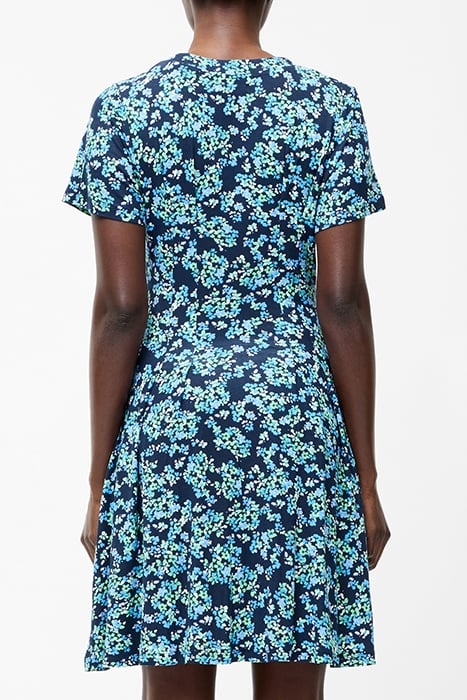 BENEDETTA FLIPPY DRESS MIDNIGHT BLUE MLT 2