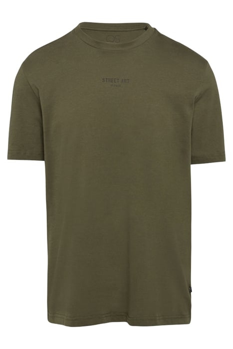 S.OLIVER-QS T-SHIRTS GREEN-OLIVE 3
