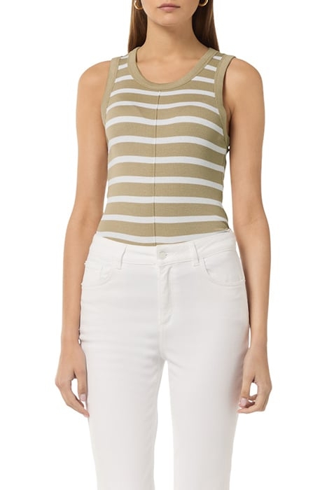 COMMA T-SHIRTS BROWN 1