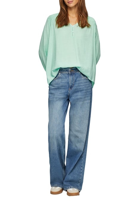 S.OLIVER BLOUSES GREEN-LIGHT 2