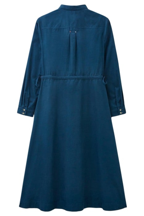 JADE CORD SHIRT DRESS DARK TEAL 4