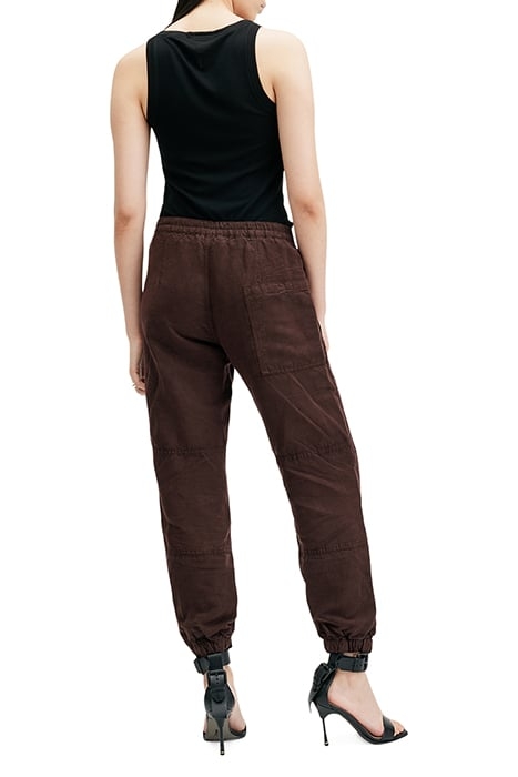 VAL TROUSER DARK WINE RED 4