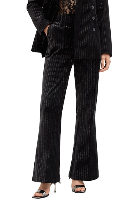 SEVENH VEL TROUSER BLACK 1