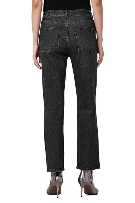 IDA CROPPED EMB JEAN BLACK 2