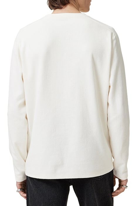 ROWE LS CREW CHALK WHITE 2