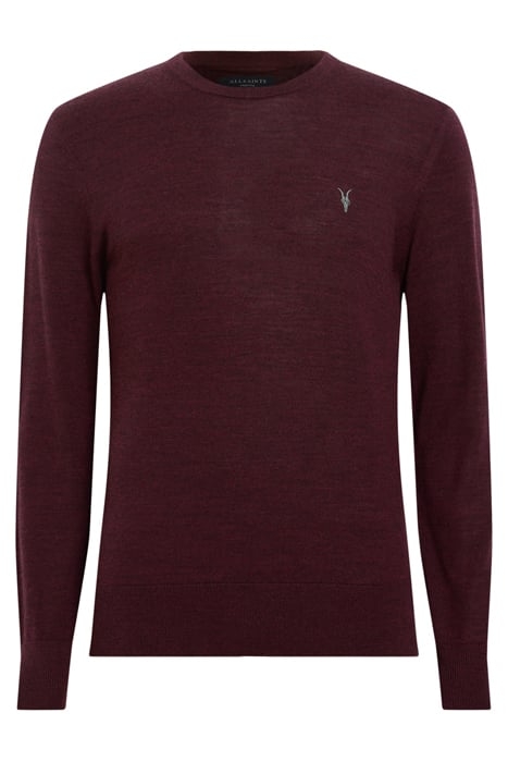 MODE MERINO CREW MARS RED 4