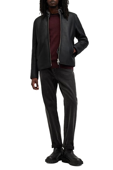 MODE MERINO CREW MARS RED 6