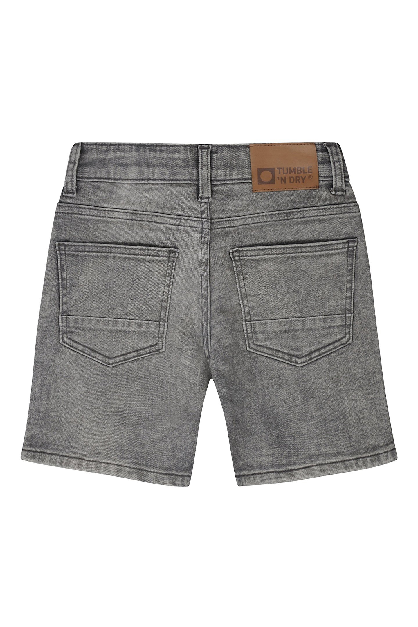 BOYS JACK SHORTS KIDS DENIM GREY STONEWASH 2