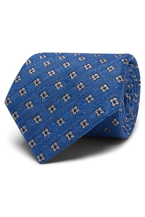BLUE FLOWERS FLOWERS TIE 1