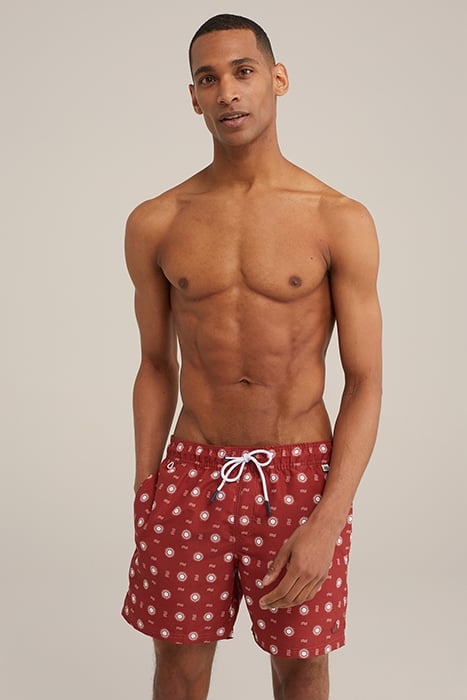 BEACH SHORT RUST BROWN 1