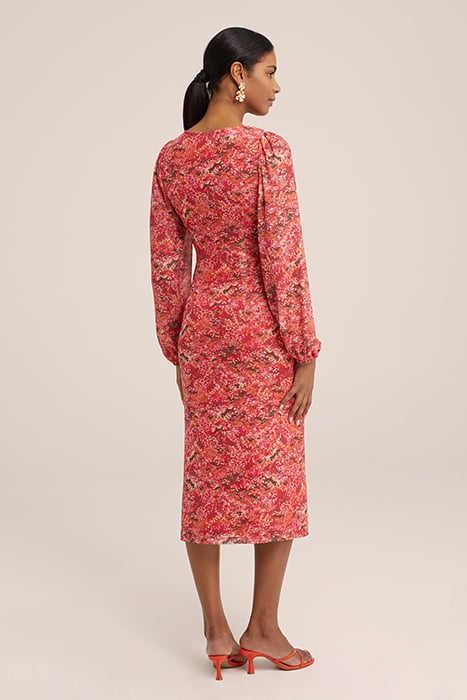 DRESS MIDI MULTI-COLOURED 2