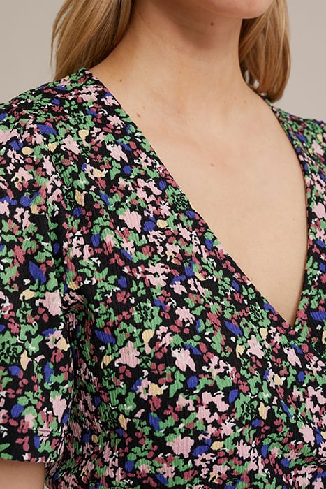 DRESS MIDI MULTI-COLOURED 5