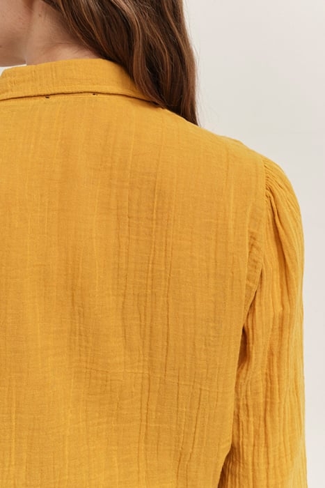 CHLOE - HONEY EMBROIDERED PLAID SHIRT 5