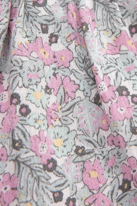 BABY GIRLS’ KHAKI LENZING™ ECOVERO™ DRESS, LITTLE FLOWERS 7