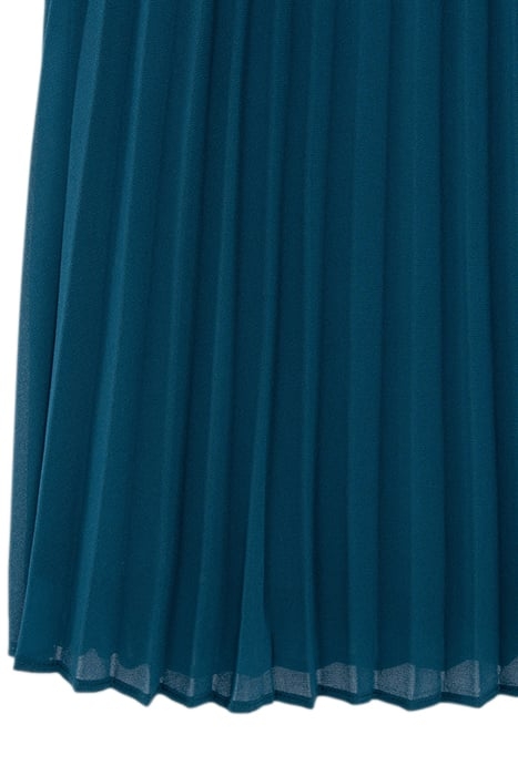 GIRLS’ GREEN PLEATED DRESS 5