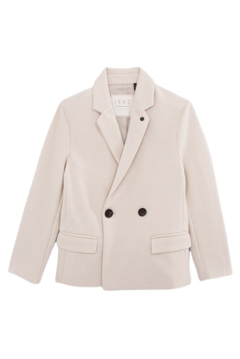 BOYS' BEIGE DOUBLE-BREASTED SUIT JACKET 1