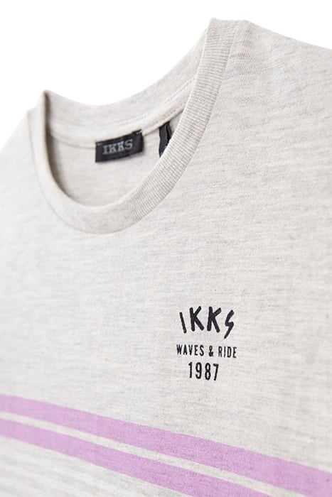 BOYS’ GREY STRIPED T-SHIRT 4