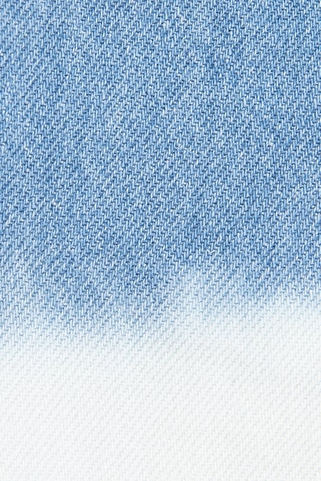 GIRLS’ DEEP-DYE WATERLESS DENIM SHORTS, EMBROIDERED WAIST 8