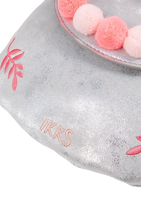 GIRLS’ SILVER SHOULDER BAG WITH TASSEL DECOR 4