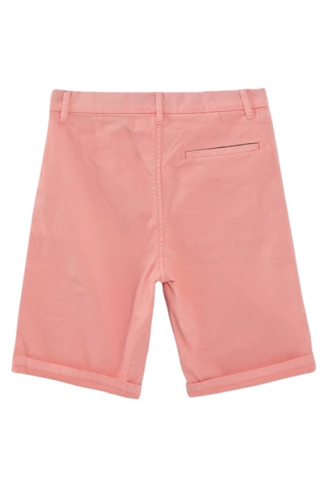 BOYS’ PEACH CHINO BERMUDA SHORTS 2