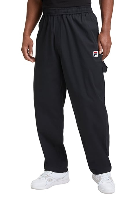 LUGUSE WOVEN CARGO JOGGER BLACK 1