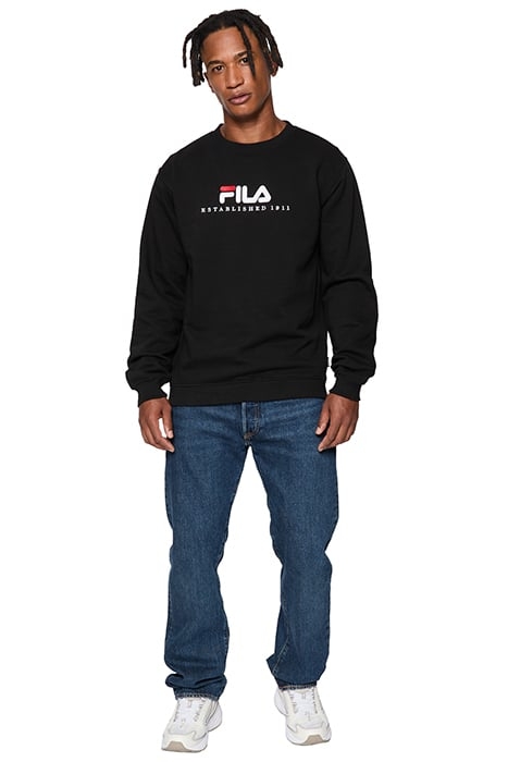 BOLLWILLER CREW SWEAT BLACK 3