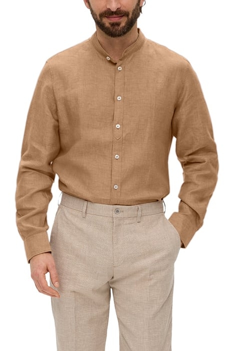 S.OLIVER SHIRTS BROWN 1