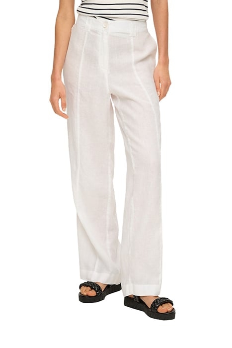 S.OLIVER PANTS WHITE 1