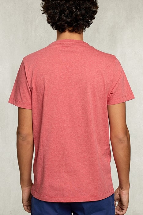 CUSTOM FIT PIMA COTTON CREW NECK T-SHIRT PUNCH MIX PINK 2
