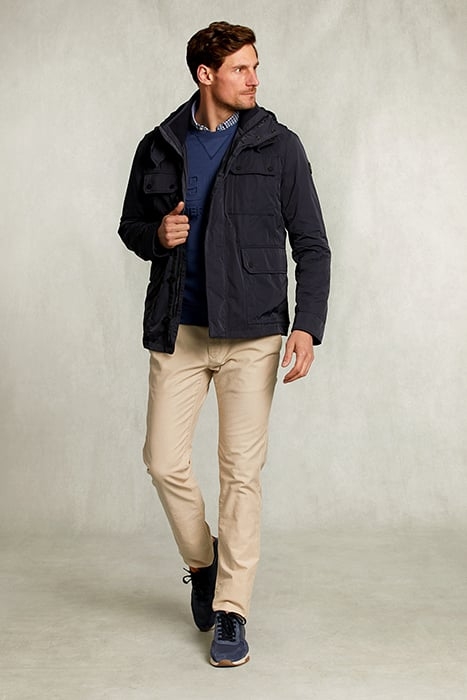 CREW NECK SWEATER DARK BLUE JELLY FISH BLUE 4