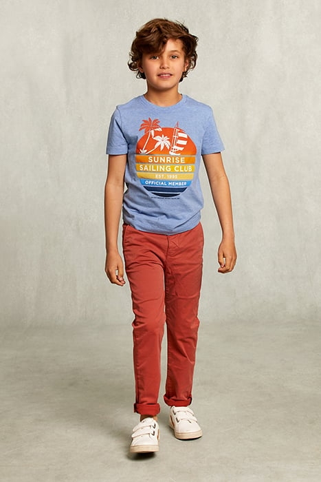 NORMAL FIT BLUE T-SHIRT 3