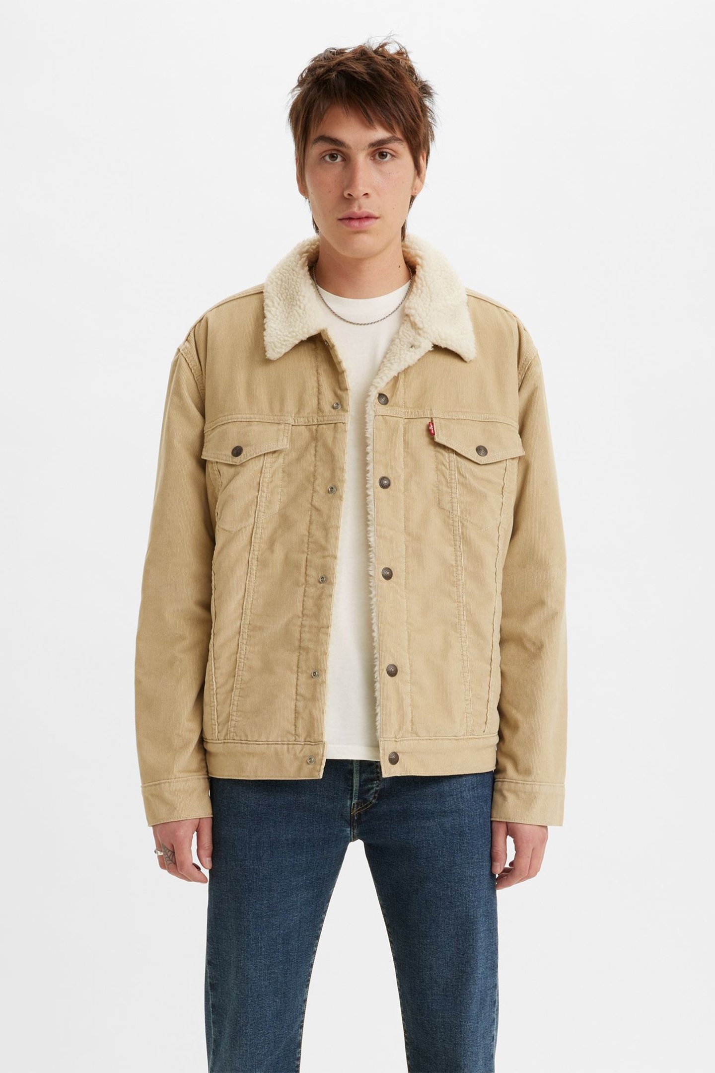 TYPE III CORDUROY SHERPA TRUCKER JACKET 1