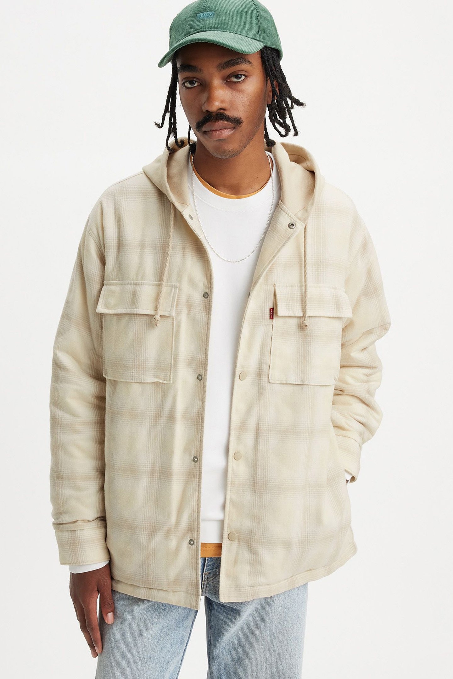 HOODED JACK WORKER OVERSHIRT 5
