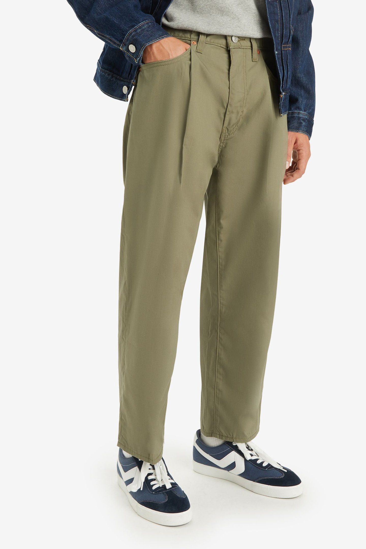 568™ STAY LOOSE PLEATED CROP LIGHTWEIGHT PANTS 1