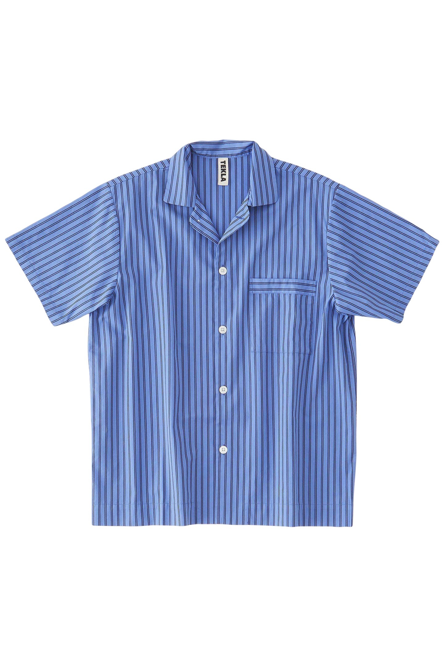 UNISEX POPLIN, SHORT SLEEVE SHIRT BORO STRIPES 3
