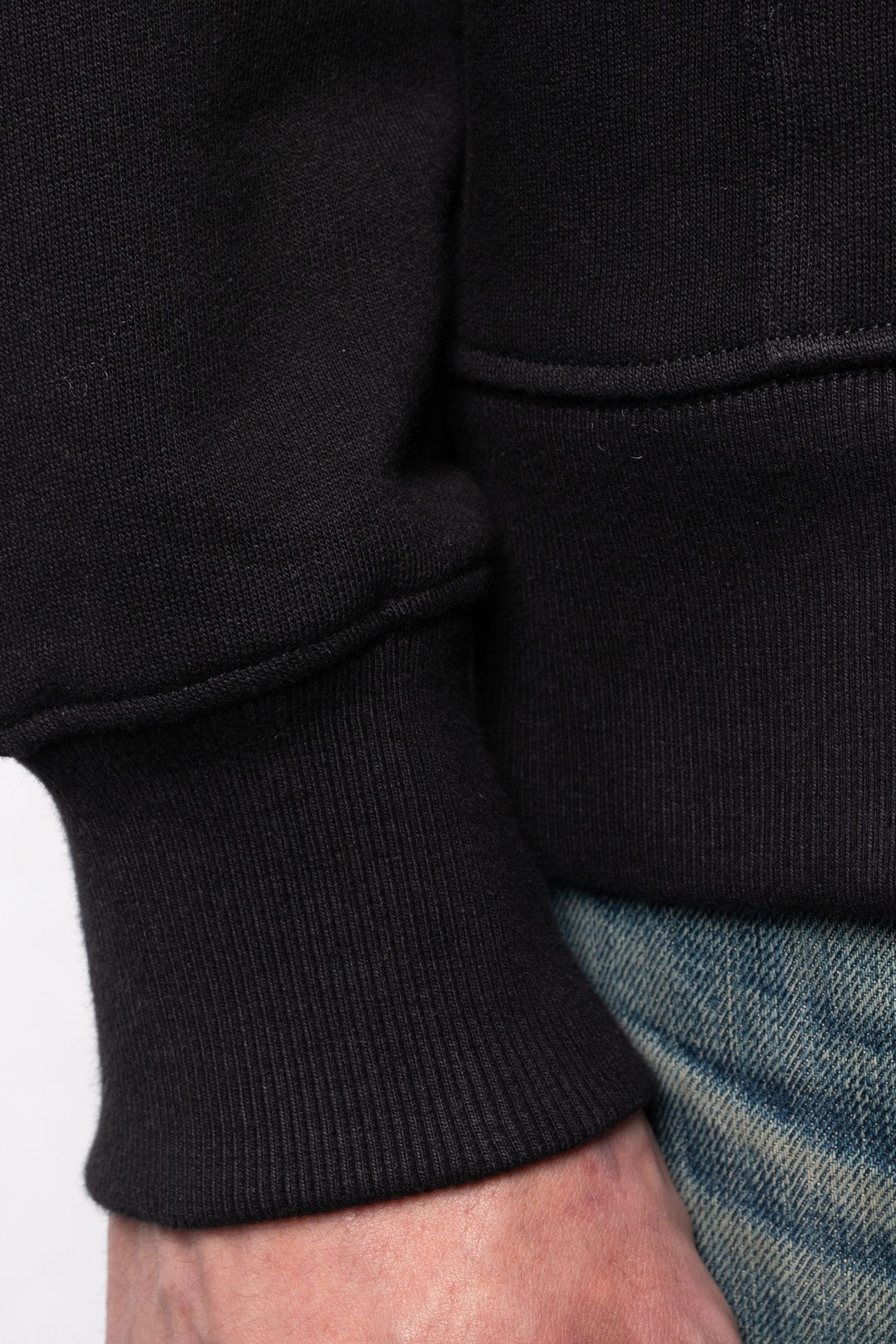 FRANKE LOGO HOODIE BLACK 7