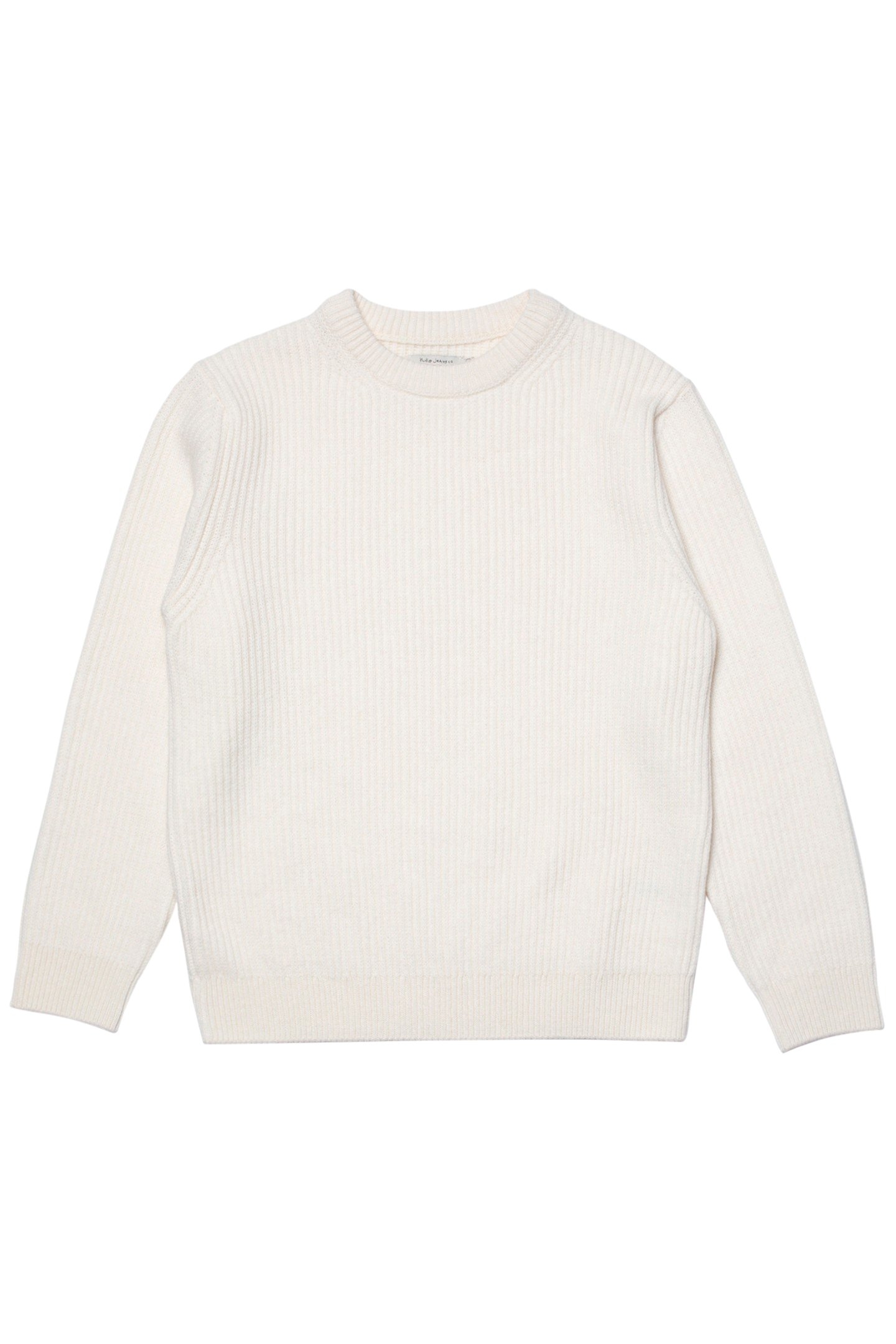 AUGUST RIB WOOL SWEATER OFFWHITE 1
