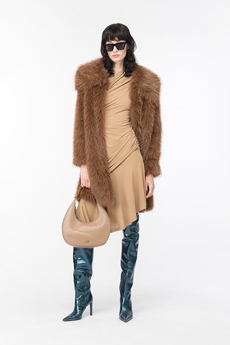 BABAR ABITO JERSEY CREPE MAT DARK LATTE 6