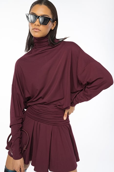 ATOM DRESS BURGUNDY - ROYAL PORT 1