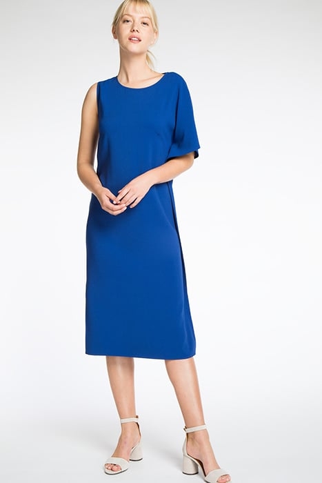 DRESS CREPE FREE FORM SODALITE BLUE 1