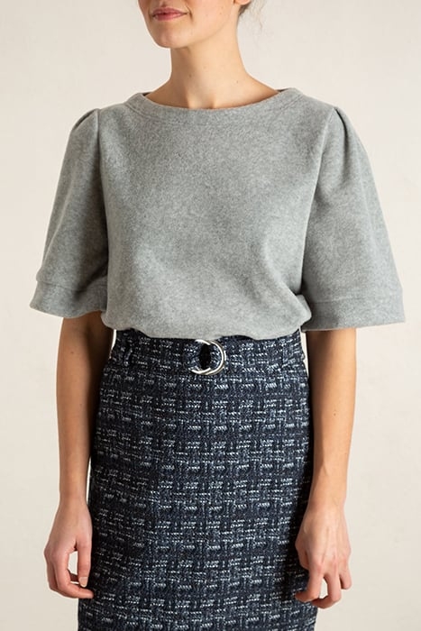 SKIRT TWEED CHECK BLUE TONES 4