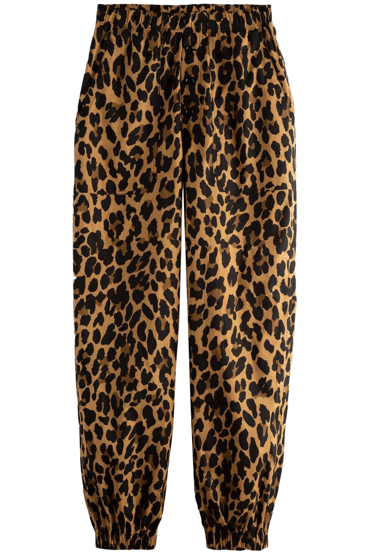 PUFF PANTS LEO NEW CAMEL/BLACK 1