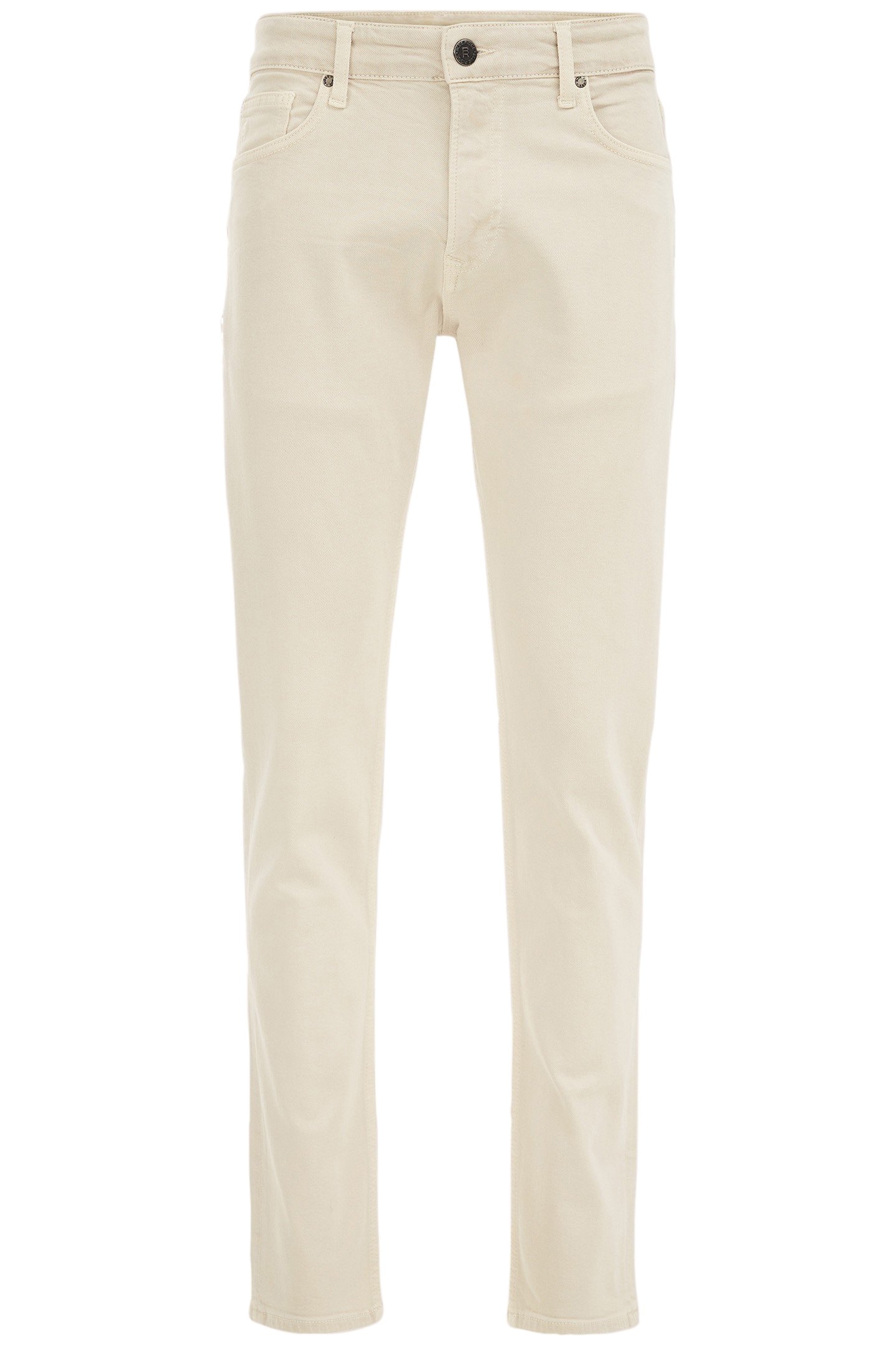 5-POCKET MID WAIST BEIGE 4