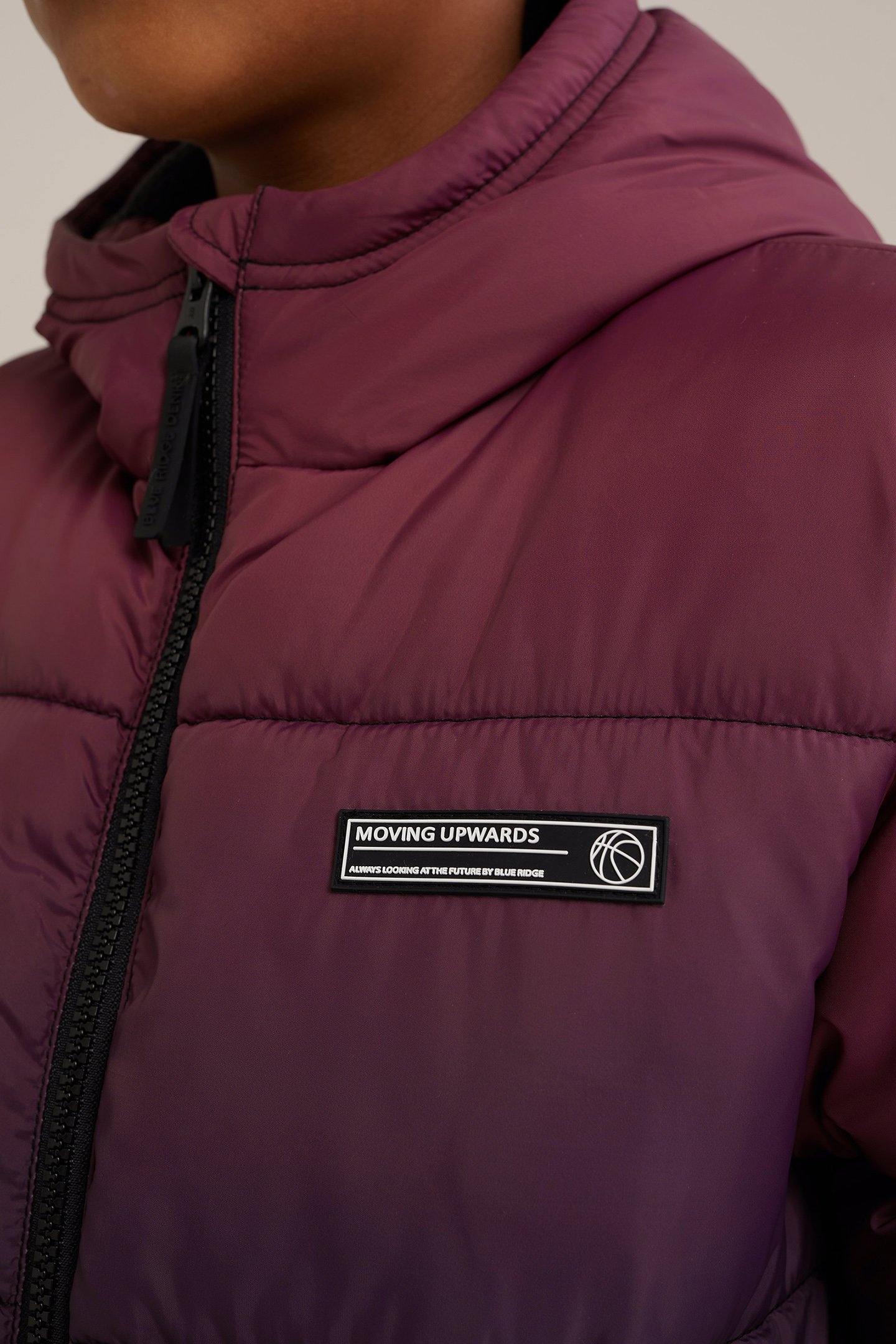 JACKET MIDLONG BURGUNDY RED 6