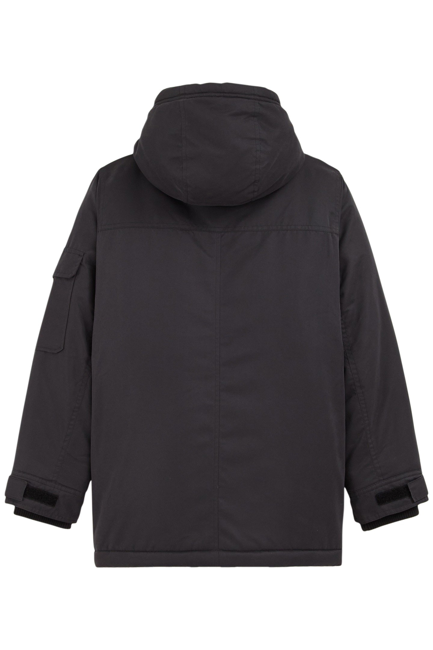 JACKET LONG LENGTH DARK GREY 4