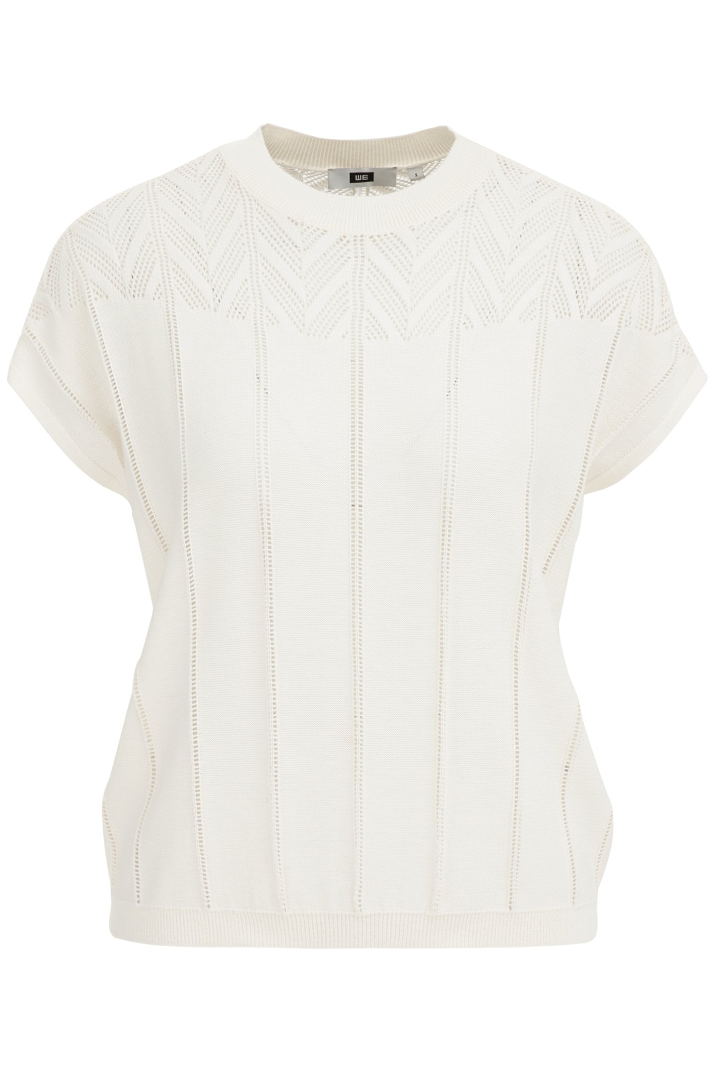 KNITTED PULLOVER WHITE 4