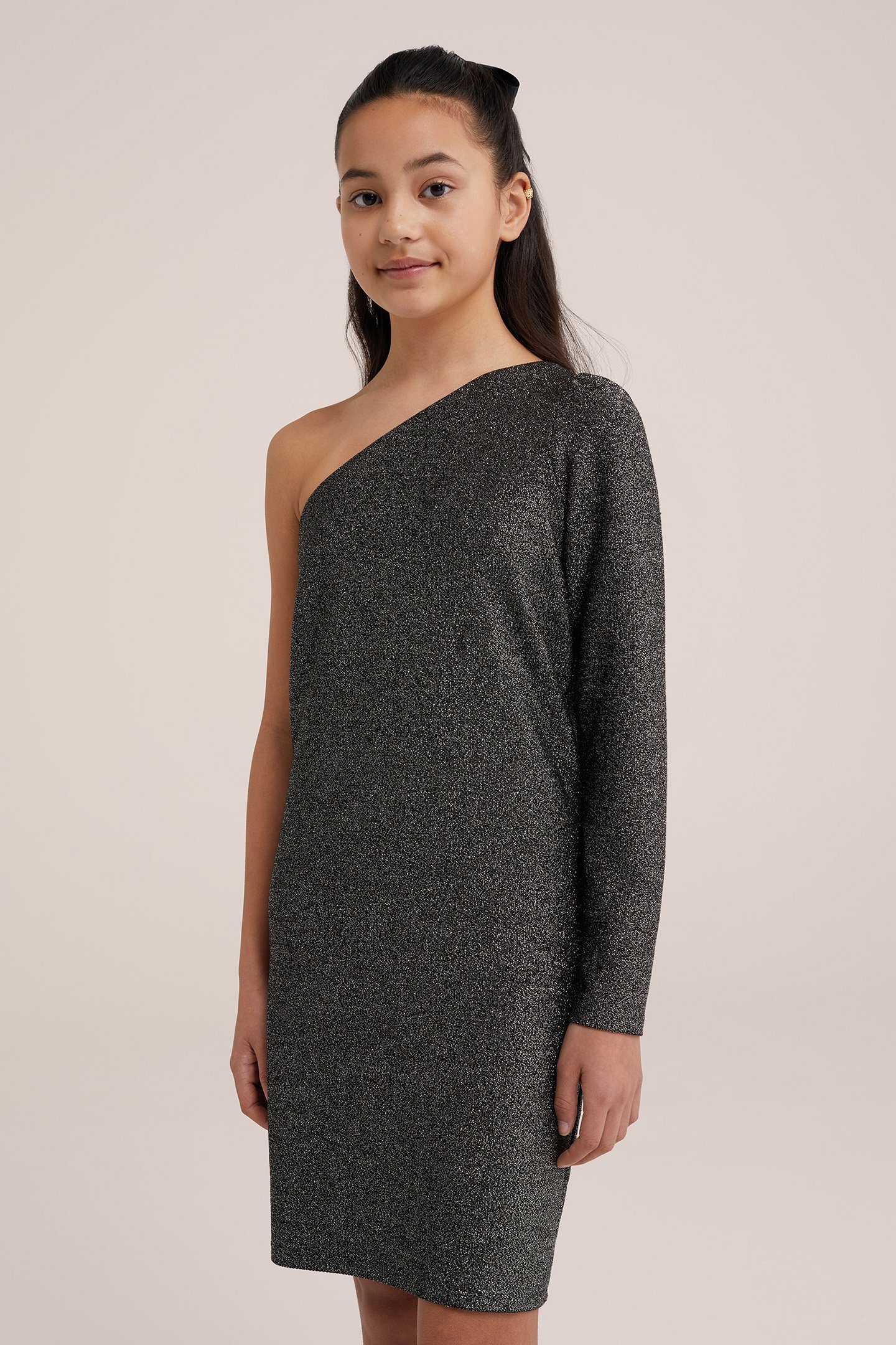 DRESS MID LENGTH SILVER 1