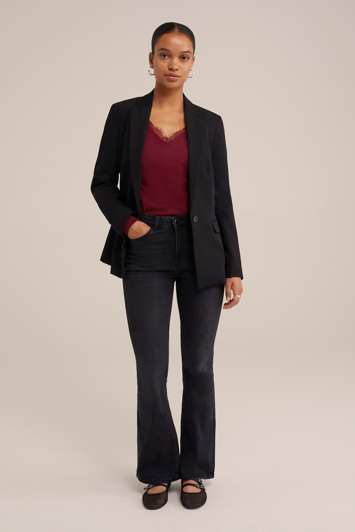 KNITTED PULLOVER VINTAGE RED 4