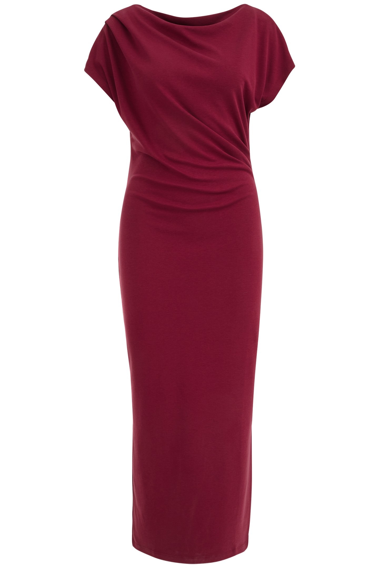 DRESS MID LENGTH VINTAGE RED 3